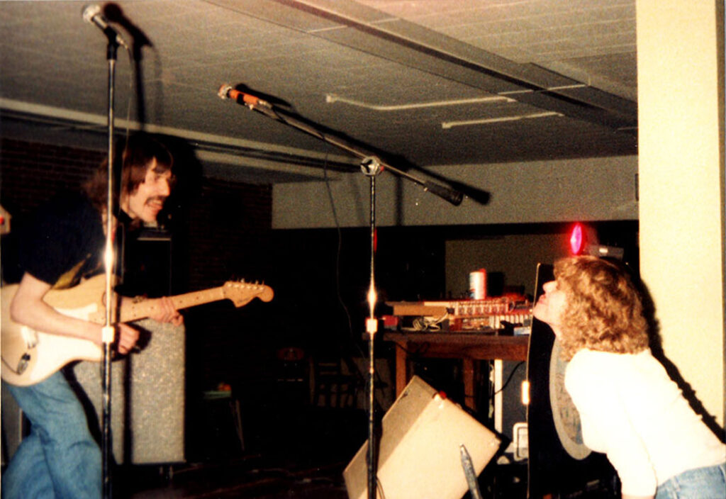 Paul and Kay Having Some Fun at a Concert in 1980.